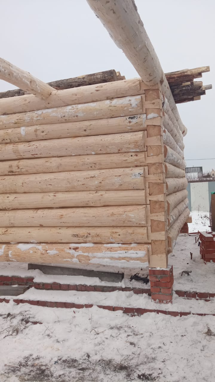 Выполненные работы срубов №8